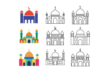 güzel cami silueti vektörü, tasarımcılar için cami vektör sanatı, zarif cami silueti vektörü, tasarım projeleri için cami silueti sanatı, İslami cami silueti vektör tasarımı, tasarımcılar için yaratıcı cami vektör sanatı, cami silüeti vec