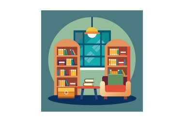 Okuma odası vektörü illüstrasyon resmi, okuma odası vektör tasarımı, okuma odası vektörü, rahat okuma odası vektörü, modern okuma odası vektörü, klasik okuma odası vektörü, okuma odası vektörü, minimalist okuma odası vektörü, zarif okuma odası vektörü,