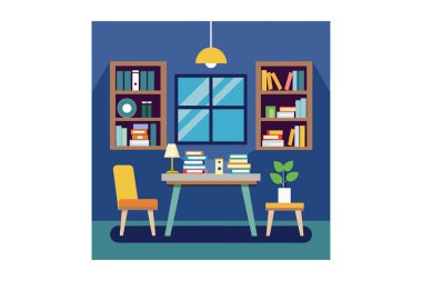 Okuma odası vektörü illüstrasyon resmi, okuma odası vektör tasarımı, okuma odası vektörü, rahat okuma odası vektörü, modern okuma odası vektörü, klasik okuma odası vektörü, okuma odası vektörü, minimalist okuma odası vektörü, zarif okuma odası vektörü,