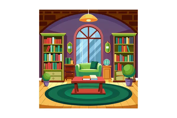 stock vector reading room vector illustration image, reading room vector art, reading room vector design, cozy reading room vector, modern reading room vector, vintage reading room vector, reading room vector decor, minimalist reading room vector, elegant reading