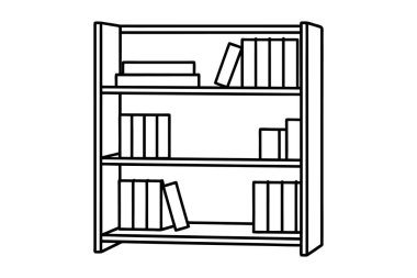 Kitap raf vektörü sanat tasarımı, kitaplık raf vektör sanat illüstrasyonu, kitap raf vektörü sanat klibi, kitap raf vektörü sanatı ücretsiz indirme, tasarımcılar için kitap raf vektör sanatı yüksek çözünürlük, kitap raf vektörü sanat silueti, kitap rafı sanat silueti, s
