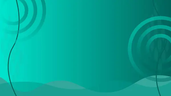 yeşil dalga soyut arkaplan, sunumlar için mükemmel