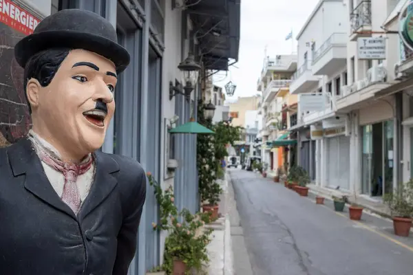 Kalamata, Yunanistan - 24 Mayıs 2025 Yunanistan 'ın ünlü kenti.
