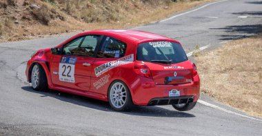 Dimitsana, Yunanistan - 12 Temmuz 2025 Dimitsana rallisi anavasi dimitsanas-zigovistiou 2025