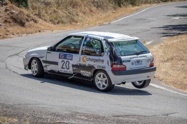 Dimitsana, Yunanistan - 12 Temmuz 2025 Dimitsana rallisi anavasi dimitsanas-zigovistiou 2025