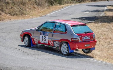 Dimitsana, Yunanistan - 12 Temmuz 2025 Dimitsana rallisi anavasi dimitsanas-zigovistiou 2025