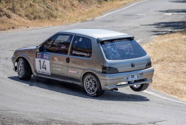 Dimitsana, Yunanistan - 12 Temmuz 2025 Dimitsana rallisi anavasi dimitsanas-zigovistiou 2025