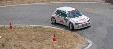 Dimitsana, Yunanistan - 12 Temmuz 2025 Dimitsana rallisi anavasi dimitsanas-zigovistiou 2025