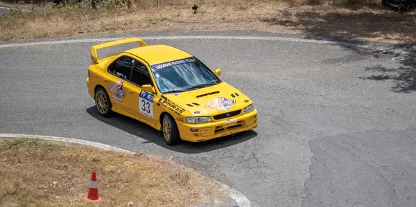 Dimitsana, Yunanistan - 12 Temmuz 2025 Dimitsana rallisi anavasi dimitsanas-zigovistiou 2025