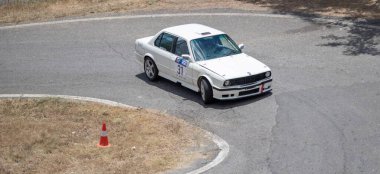 Dimitsana, Yunanistan - 12 Temmuz 2025 Dimitsana rallisi anavasi dimitsanas-zigovistiou 2025