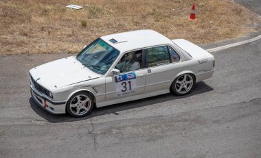 Dimitsana, Yunanistan - 12 Temmuz 2025 Dimitsana rallisi anavasi dimitsanas-zigovistiou 2025