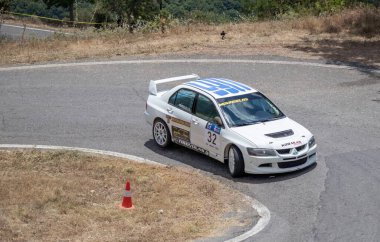 Dimitsana, Yunanistan - 12 Temmuz 2025 Dimitsana rallisi anavasi dimitsanas-zigovistiou 2025