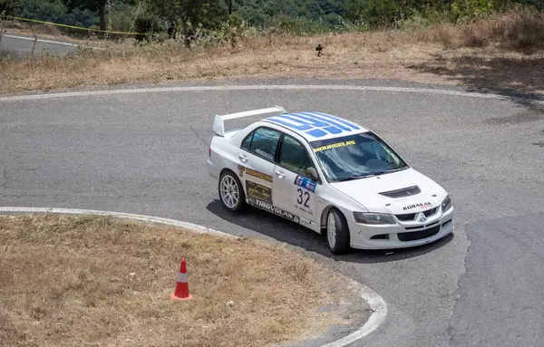 Dimitsana, Yunanistan - 12 Temmuz 2025 Dimitsana rallisi anavasi dimitsanas-zigovistiou 2025