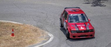 Dimitsana, Yunanistan - 12 Temmuz 2025 Dimitsana rallisi anavasi dimitsanas-zigovistiou 2025