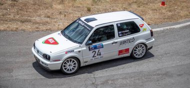 Dimitsana, Yunanistan - 12 Temmuz 2025 Dimitsana rallisi anavasi dimitsanas-zigovistiou 2025