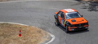 Dimitsana, Yunanistan - 12 Temmuz 2025 Dimitsana rallisi anavasi dimitsanas-zigovistiou 2025