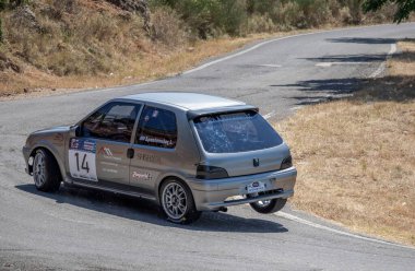 Dimitsana, Yunanistan - 12 Temmuz 2025 Dimitsana rallisi anavasi dimitsanas-zigovistiou 2025