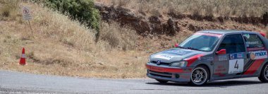 Dimitsana, Yunanistan - 12 Temmuz 2025 Dimitsana rallisi anavasi dimitsanas-zigovistiou 2025