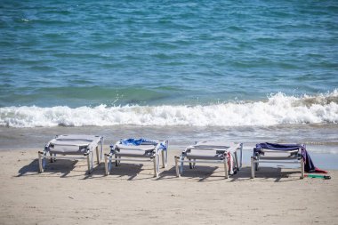 Pserimos Adası, Yunanistan - 30 Temmuz 2025 Pserimos Kalymnos belediyesine bağlı küçük bir Yunan adasıdır. 