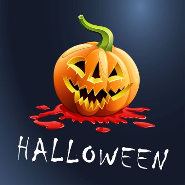 Korkunç cadılar bayramı güzel vektör arkaplanı