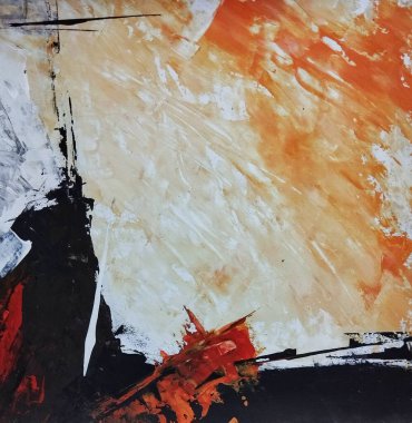 Sanatsal kalın kompozisyon sürreal element modern soyut resim arkaplan dokusu