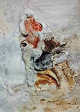 Minimalizm çağdaş yüksek desenli soyut boya renkleri bileşimi arka plan