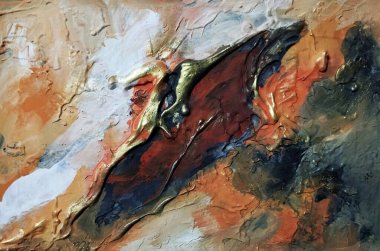 Minimalizm çağdaş yüksek desenli soyut boya renkleri bileşimi arka plan