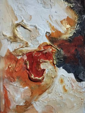 Minimalizm çağdaş yüksek desenli soyut boya renkleri bileşimi arka plan