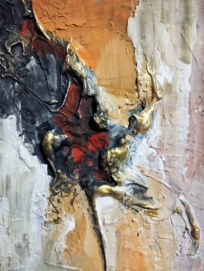 Minimalizm çağdaş yüksek desenli soyut boya renkleri bileşimi arka plan