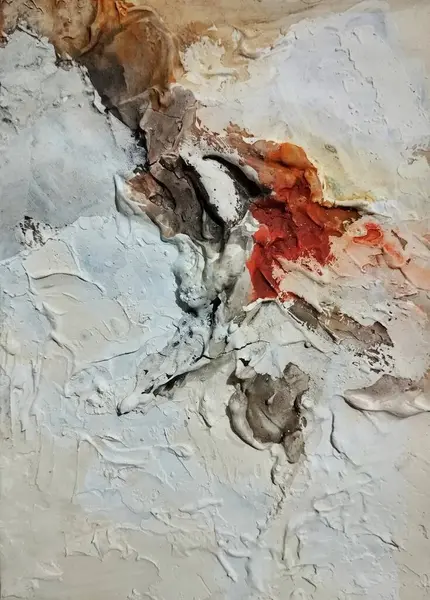 Minimalizm çağdaş yüksek desenli soyut boya renkleri bileşimi arka plan