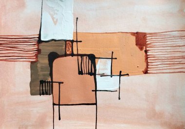 Topraksı kahverengi soyut pembe kompozisyon arkaplan dokusu