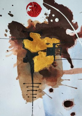 Kozmik Bağlantı - Dünyasal Tonlarla Modern Soyut Dışavurumculuk