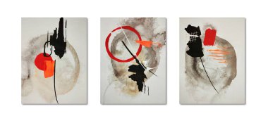 Soyut minimum şekil arkaplanının Pastel seti. Modern çağdaş tasarım, daire şekli, çizgisi ve dokusu olan element. Minimalist tarzda. Poster için klasik tasarım. Sürrealizm biçimi bileşimi