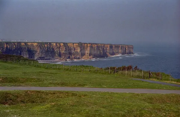 stock image Pointe du Hoc world war 2 site Normandy, France