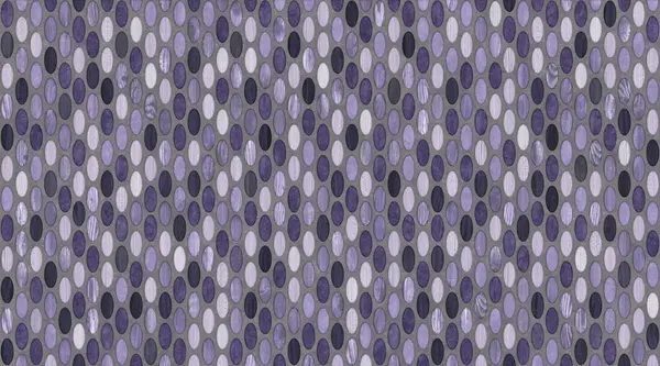 Modern soyut mozaik geometrik desenli, pürüzsüz duvar ve zemin.