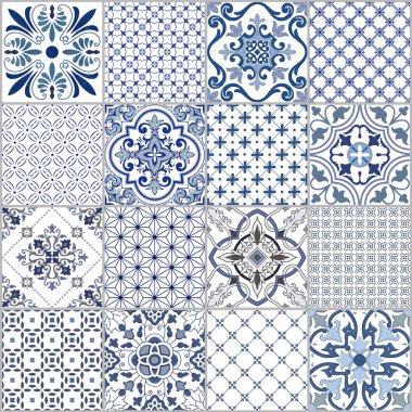 Duvar fayansları ve zemin fayansları için soyut tasarım deseni, mermer fayans mozaiği, geometrik