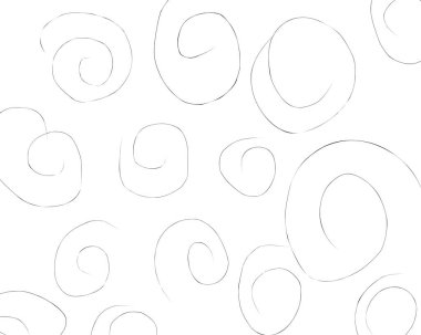 Kusursuz soyut desen, beyaz dairelerin ve dairelerin arka planı. vektör illüstrasyonu