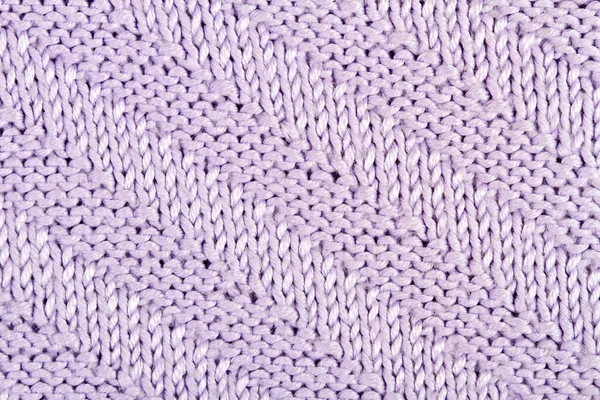 Fundo Tecido Malha Roxa Textura — Fotografia de Stock