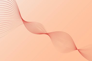 Dalgalı desenli pembe arkaplan, göz alıcı bir görsel element oluşturuyor