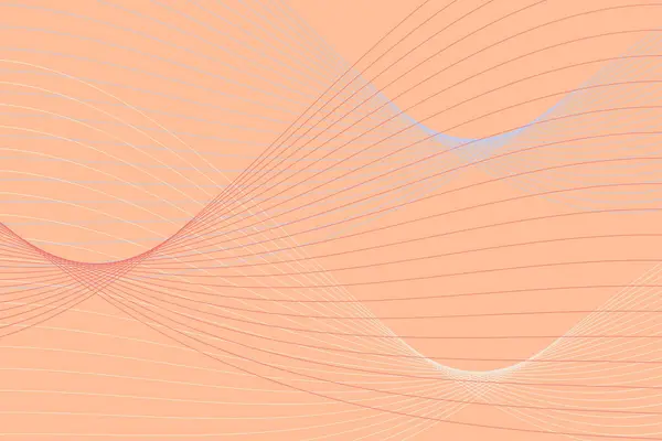 Verschiedene Linien Und Formen Verschiedenen Rosatönen Erzeugen Ein Abstraktes Muster — Stockvektor