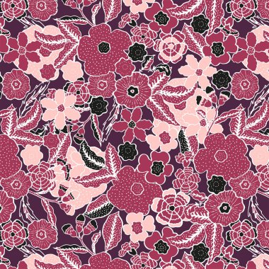 Güzel bahar çiçeksiz desenli arka plan