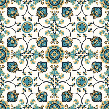 Dijital Ajrakh batik çiçeksiz desen