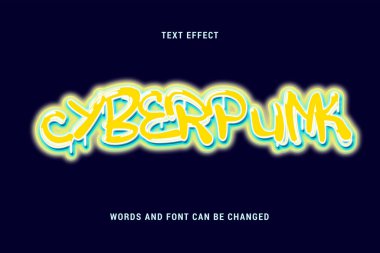 siber punk metin efekti düzenlenebilir eps cc