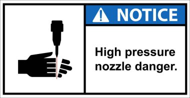 Elini yüksek basınçlı başlığın yanına koyma..