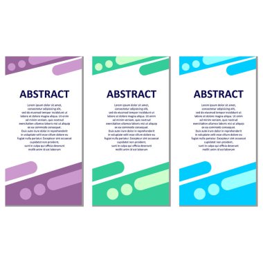 Soyut renk arkaplanı. Vektör çizimi. Pankart, poster ve broşür için