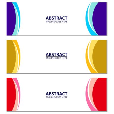 Soyut renk arkaplanı. Vektör çizimi. Pankart, poster ve broşür için