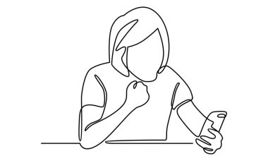 Sohbet uygulaması üzerinden erkek arkadaşıyla sohbet etmeye devam et.