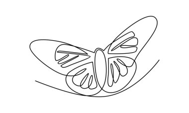 Kelebek simgesi satırına devam et