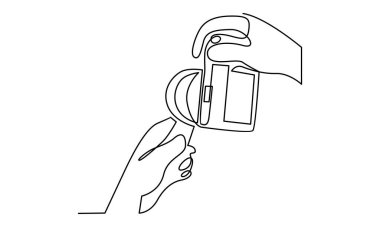 Dijital kamera illüstrasyonuna devam et