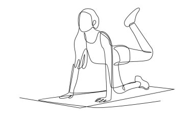 Sürekli egzersiz yapan kadınlar.